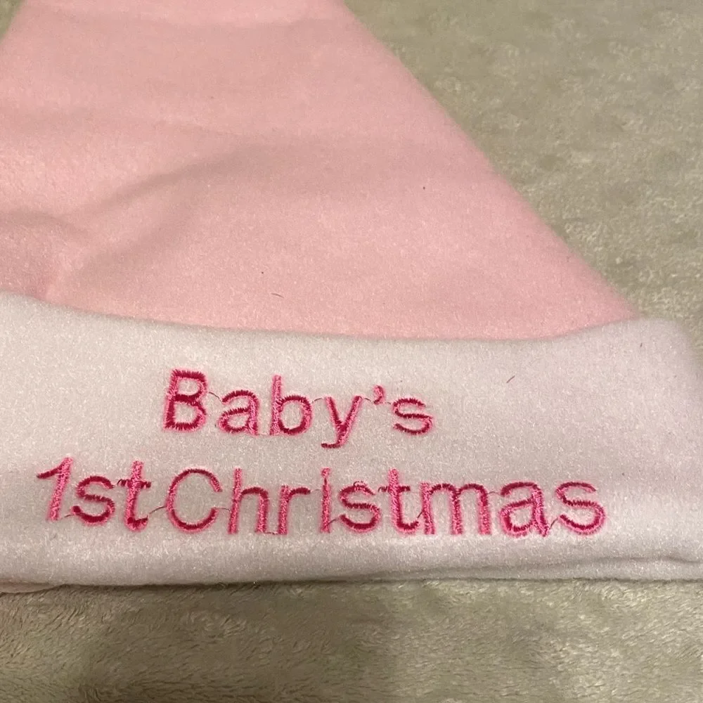 Baby’s First Christmas Santa Hat